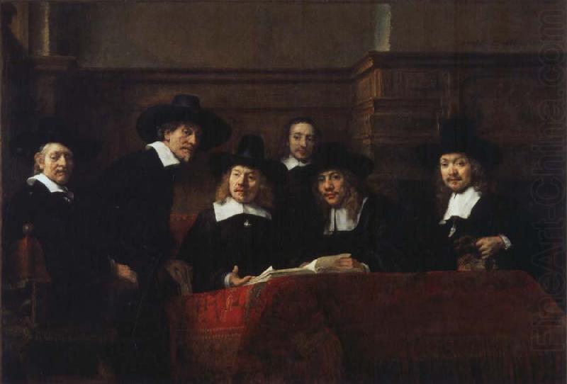 The Syndics, REMBRANDT Harmenszoon van Rijn